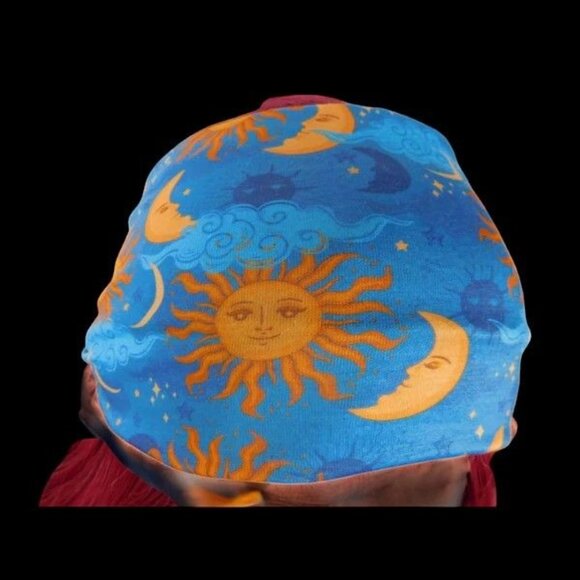 Sun & Moon Celestial Headband - Boho Festival Stretch - New - Picture 9 of 9